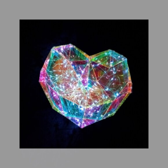 Valentines LED Love Heart - Picture 4 of 4